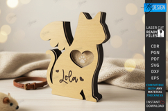 Personalized Pet Memorial Keepsake Box Laser Cut | Home Pets Product Image 1