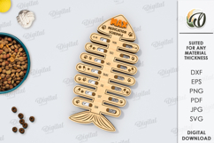 Personalized Pets Tracker. Wooden Pets Care Checklist SVG Product Image 1