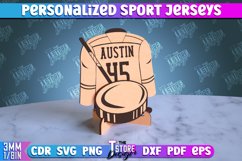Personalized Sport Jerseys Laser Cut | 3D Custom Sign Laser Product Image 4