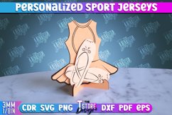 Personalized Sport Jerseys Laser Cut | 3D Custom Sign Laser Product Image 5