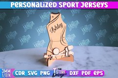 Personalized Sport Jerseys Laser Cut | 3D Custom Sign Laser Product Image 6
