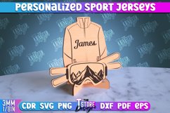 Personalized Sport Jerseys Laser Cut | 3D Custom Sign Laser Product Image 8