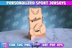 Personalized Sport Jerseys Laser Cut | 3D Custom Sign Laser Product Image 16