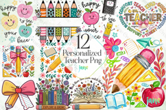 Teacher Back To School Png Product Image 1