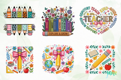 Teacher Back To School Png Product Image 5