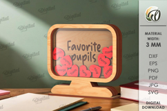 Personalized Teacher Token Jar Bundle Lasercut.Classroom Jar Product Image 18