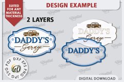 Wooden Home Signs Laser Cut Bundle. Personalized Signs SVG Product Image 7