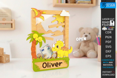 Personalized Coin Drop Bank Laser Cut | Kids Money Box | CNC Product Image 1