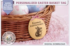 Personalised Easter Basket Tags LaserCut Bundle. Easter Eggs Product Image 5