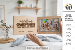 Personalized Folding Frames Bundle Lasercut. Photo Frame SVG Product Image 9