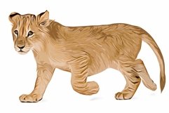 Pet Abstract Paint Photoshop Action Product Image 5