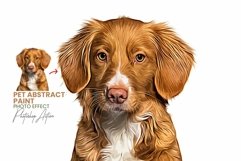 Pet Abstract Paint Photoshop Action Product Image 1