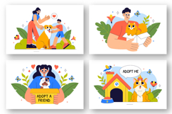10 Pet Adoption Agency Illustration Product Image 3