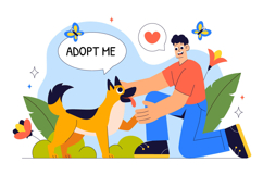 10 Pet Adoption Agency Illustration Product Image 4