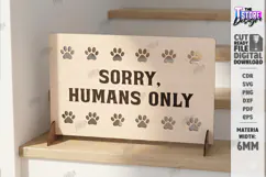 Pet Barrier Laser Cut|Dog Stopper|Dog Barrier|Stair Gate SVG Product Image 1