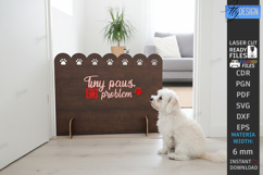 Pet Barrier Laser Cut | Pet Owner | Home Sign | Dog Stopper Product Image 1