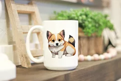 Cute Little Puppy SVG, cute Puppy Clipart PNG Product Image 2
