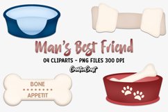 Pet Dog Clip Art, puppy dog graphics, pet dog illustrations Product Image 1