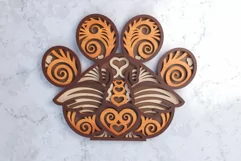 dog with wings and heart svg