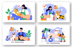 10 Pet Care and Grooming Illustration Product Image 3