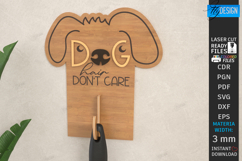 Pet Hair Roller Holder Laser Cut | Pet Accessory Organizer Product Image 1