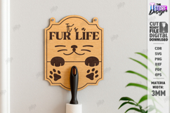 Pet Hair Roller Holders Laser Cut Bundle|Wall Signs SVG|Pets Product Image 12