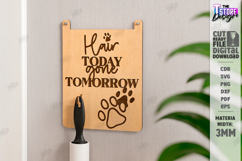 Pet Hair Roller Holders Laser Cut Bundle|Wall Signs SVG|Pets Product Image 9