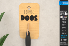 Pet Hair Roller Holder Laser Cut | Pet Accessory Organizer Product Image 1