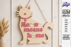 Pet Home Signs Laser Cut Bundle | Dog and Cat Wall Plaque Product Image 9