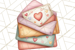 Valentine Pets Clipart, PNG, Cute Cats Dogs Bunnies Product Image 5