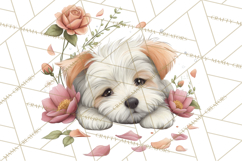 Valentine Pets Clipart, PNG, Cute Cats Dogs Bunnies Product Image 4