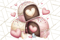 Valentine Pets Clipart, PNG, Cute Cats Dogs Bunnies Product Image 3