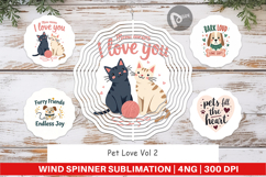 Wind Spinner Pet Love Quotes Product Image 1