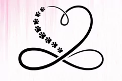 Pet Memorial, Pet Memorial Tattoo SVG, Memorial SVG Product Image 2