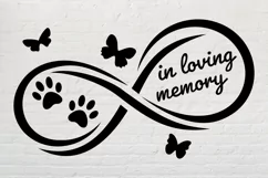 Pet Memorial, Pet Memorial Tattoo SVG, Dog Memorial SVG Product Image 2