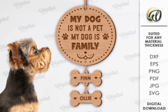 Pets personalized decors Bundle Laser Cut. Animal Lover SVG Product Image 5