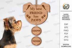 Pets personalized decors Bundle Laser Cut. Animal Lover SVG Product Image 6