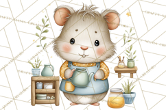 Pet Clipart PNG, Pastel Animal Planner Icons Product Image 2