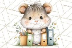 Pet Clipart PNG, Pastel Animal Planner Icons Product Image 3