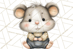 Pet Clipart PNG, Pastel Animal Planner Icons Product Image 4