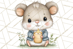 Pet Clipart PNG, Pastel Animal Planner Icons Product Image 5