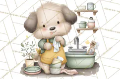 Pet Clipart PNG, Pastel Animal Planner Icons Product Image 4