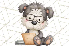 Pet Clipart PNG, Pastel Animal Planner Icons Product Image 5