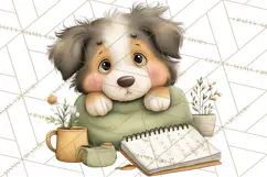 Pet Clipart PNG, Pastel Animal Planner Icons Product Image 2