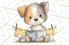 Pet Clipart PNG, Pastel Animal Planner Icons Product Image 2