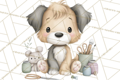 Pet Clipart PNG, Pastel Animal Planner Icons Product Image 3