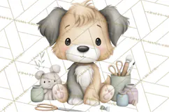 Pet Clipart PNG, Pastel Animal Planner Icons Product Image 3