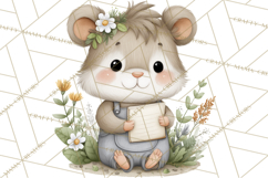 Pet Clipart PNG, Pastel Animal Planner Icons Product Image 4