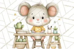 Pet Clipart PNG, Pastel Animal Planner Icons Product Image 5