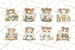 Pet Clipart PNG, Pastel Animal Planner Icons Product Image 3